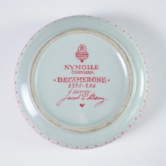 Vintage Nymolle Decamerone Trinket Box Jewelry MCM Mod Denmark - Picture 6 of 10